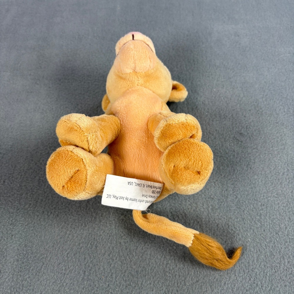Disney Lion King Nala Plush Stuffed Animal Just Play 7 Inch Tan Lion Cub Toy - Picture 6 of 8